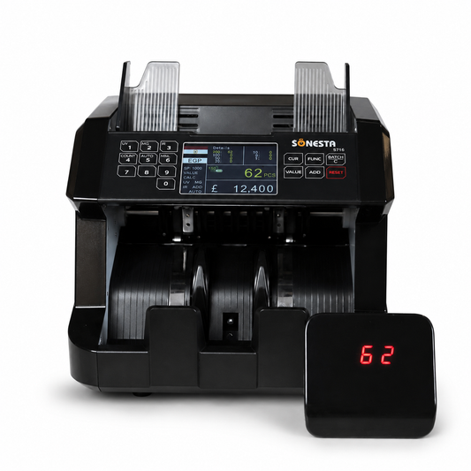 Sonesta S715 Money Counting Machine | TFT Color Display & 7-Currency Support
