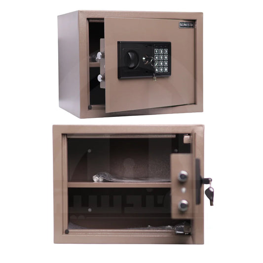 Sonesta 641 Digital Safe | Compact Security in a Premium Beige Finish