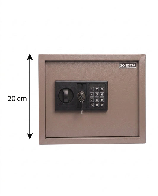 Sonesta 641 Digital Safe | Compact Security in a Premium Beige Finish