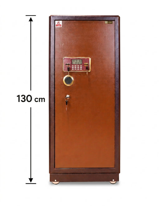 Half-Armored Safe Mauve X Brown 130 cm | 165 kg | 7-Year Warranty