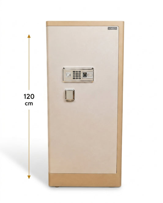 Sonesta Curve 120 cm Safe with Fingerprint | 7-Year Warranty