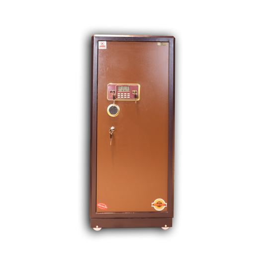 Half-Armored Safe Mauve X Brown 130 cm | 165 kg | 7-Year Warranty