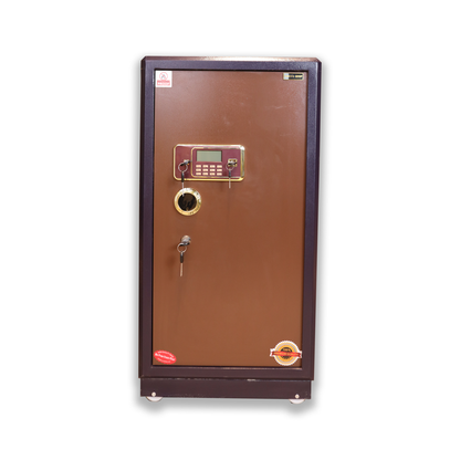 Half-Armored Safe Mauve X Brown 110 cm | 137 kg | 7-Year Warranty