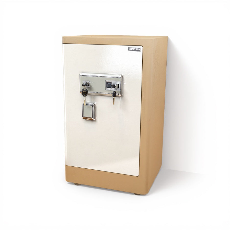 Sonesta Curve 80 cm Safe | Fingerprint Lock & 7-Year Warranty