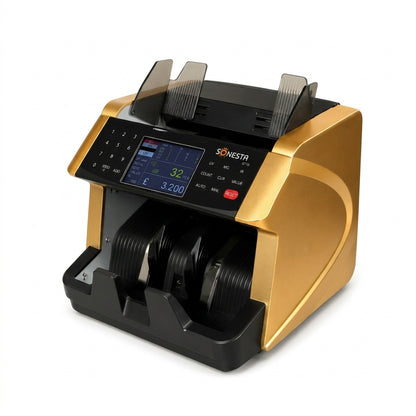 Sonesta S719 Money Counting Machine | TFT Color Display & 7-Currency Support