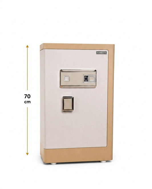 Sonesta Curve 70 cm Safe with Fingerprint | 7-Year Warranty